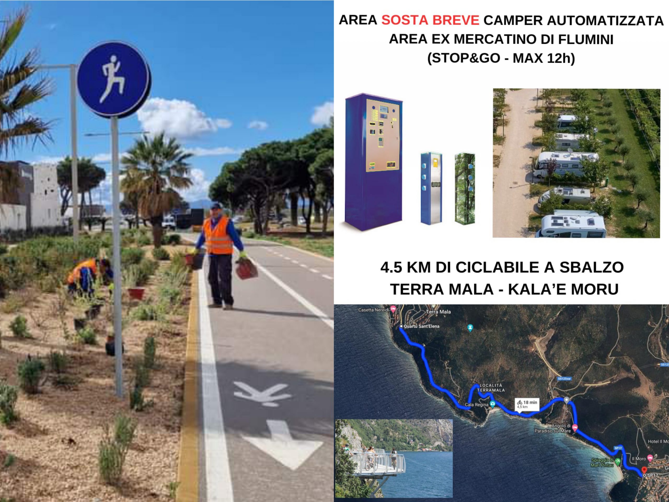 Quartu, Poetto tutto nuovo: “Spazio per auto e camper tra saline e Flumini e mega pista ciclabile”