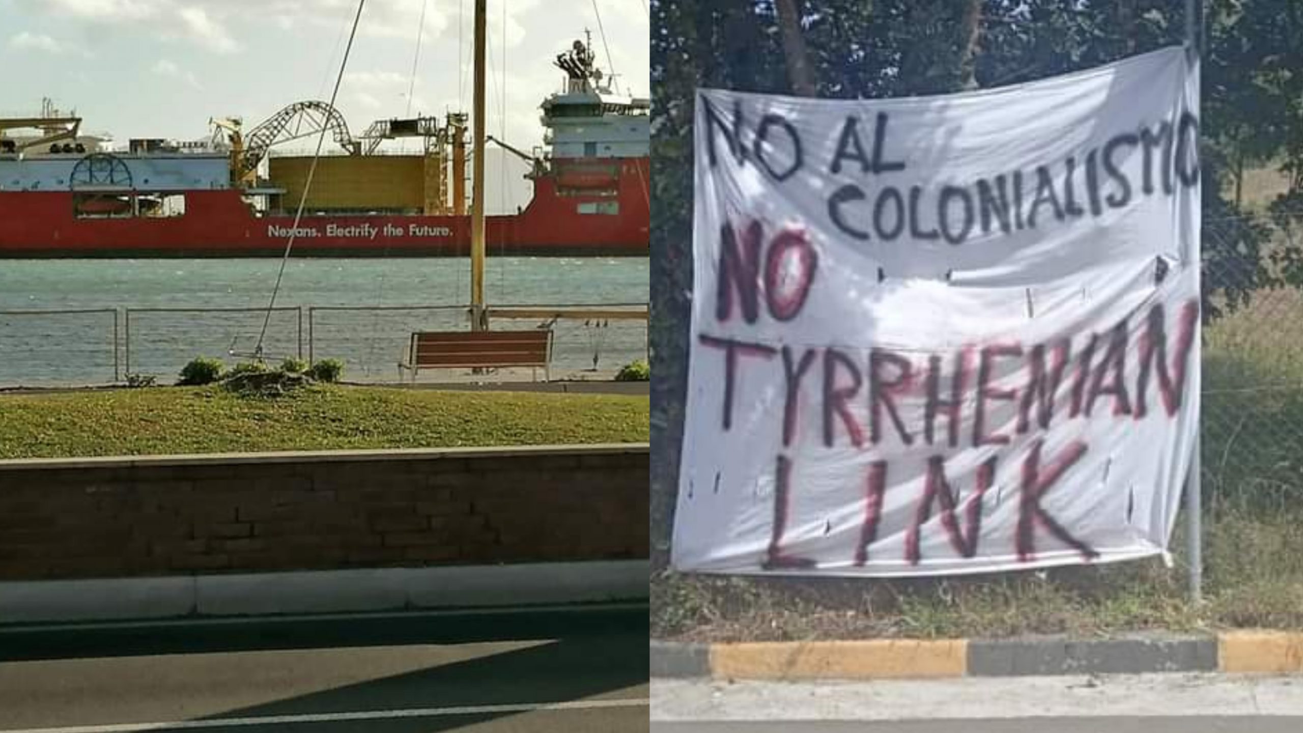 Quartu, nuova mobilitazione contro il Tyrrenian Link