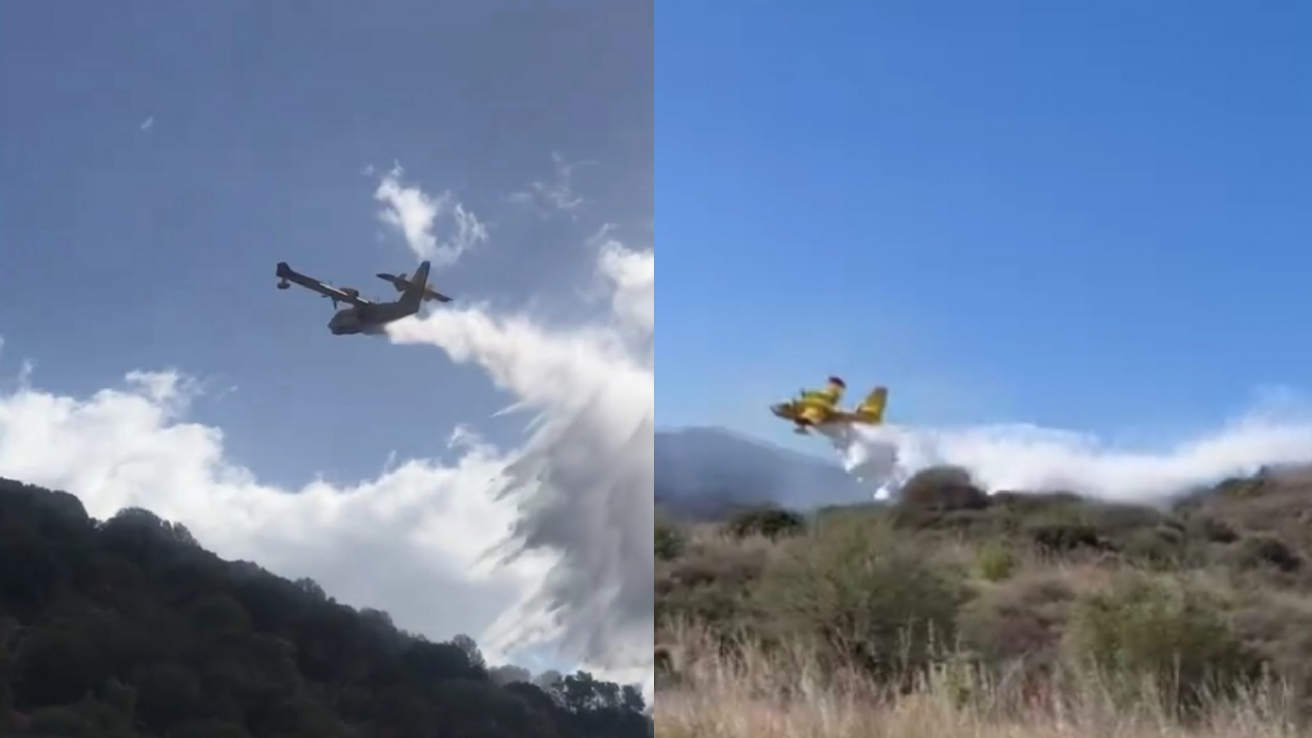 Sarroch, ancora in corso le operazioni di spegnimento dell’incendio