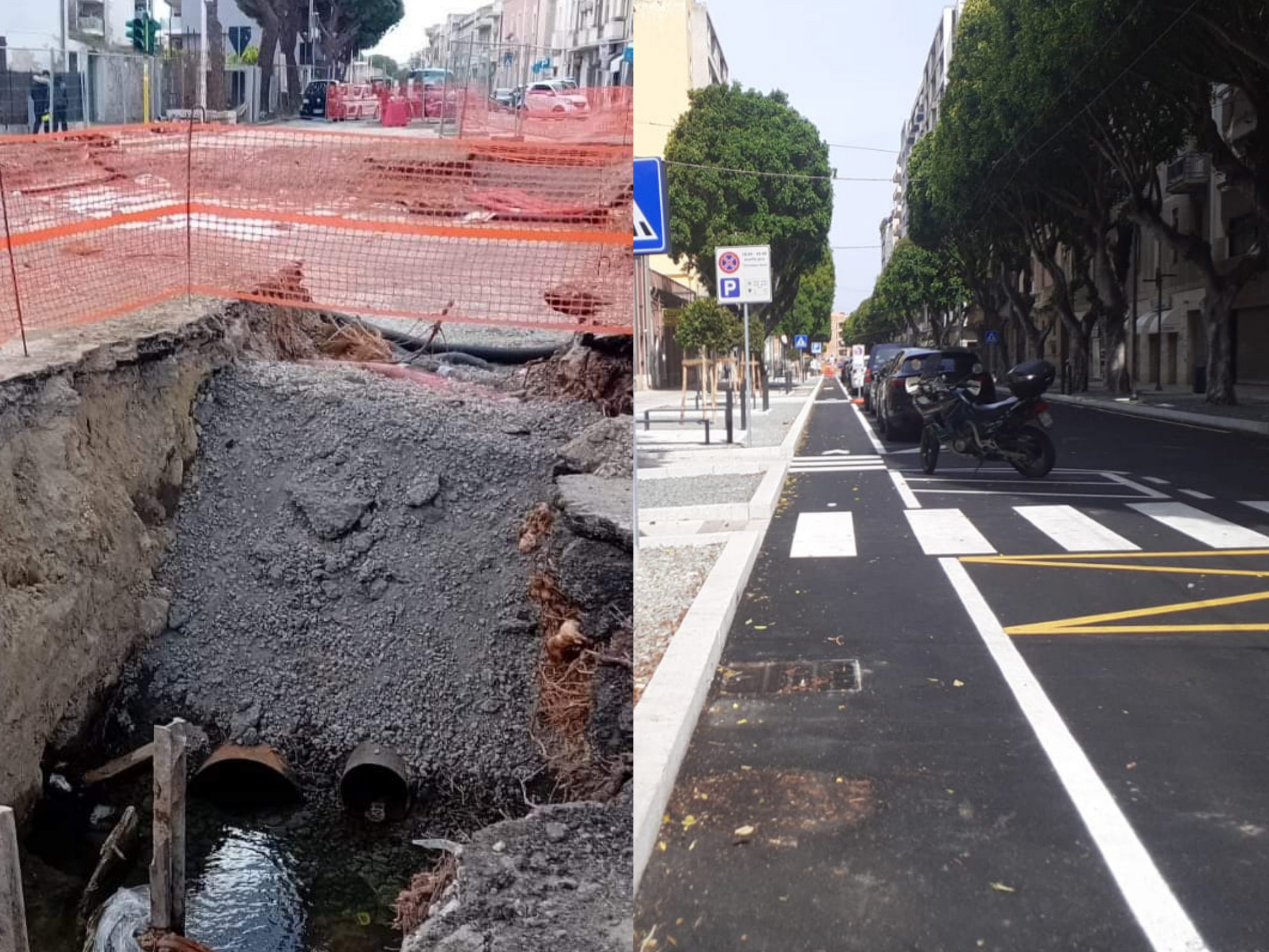 Disastro cantieri a Cagliari: tutto fermo a Pirri e in viale Trieste terzo lotto in alto mare