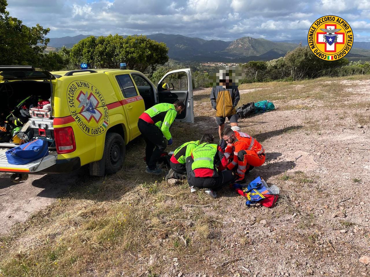 Si fa male durante un’escursione a Gonnesa: 60enne salvata dagli alpini