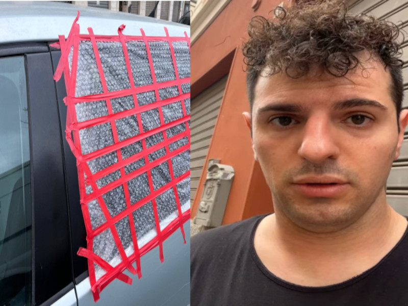 Cagliari, svaligiata l’auto dell’artista Alessio Carta Salis: “Strumenti persi e il presunto ladro non può essere punito”