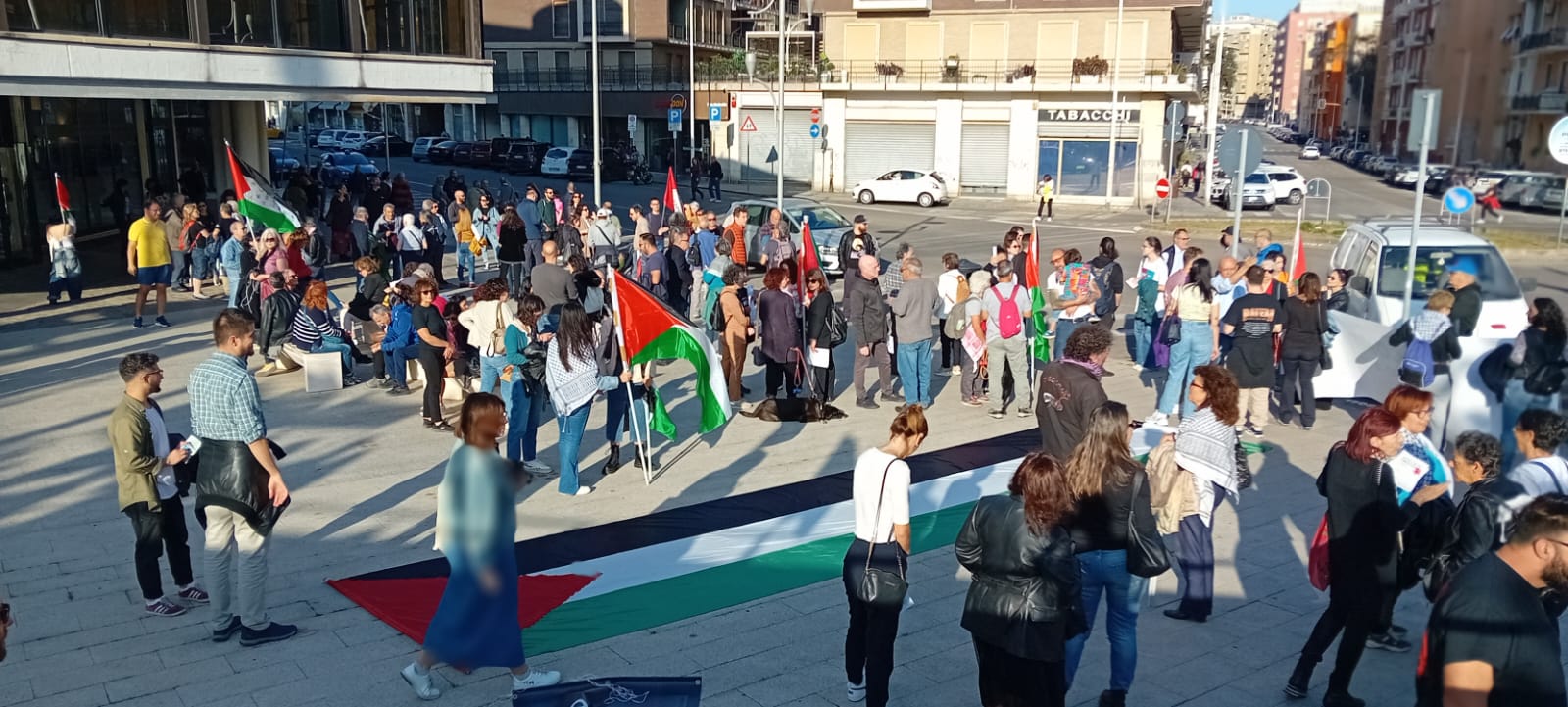 Da Cagliari a Sassari passando per Nuoro, Sardegna in piazza per la Palestina