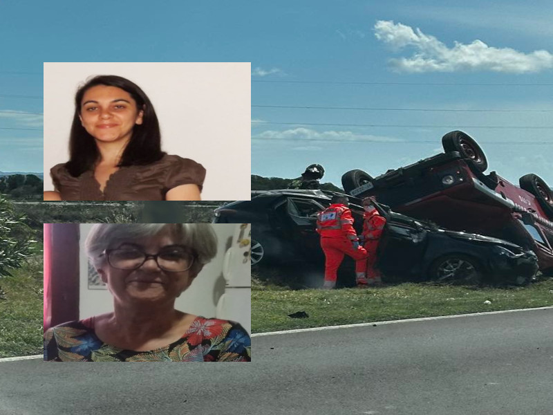 Miracolosamente viva accanto alla madre morta nell’auto schiacciata a Sant’Antioco: “La vita non vale una manovra azzardata”