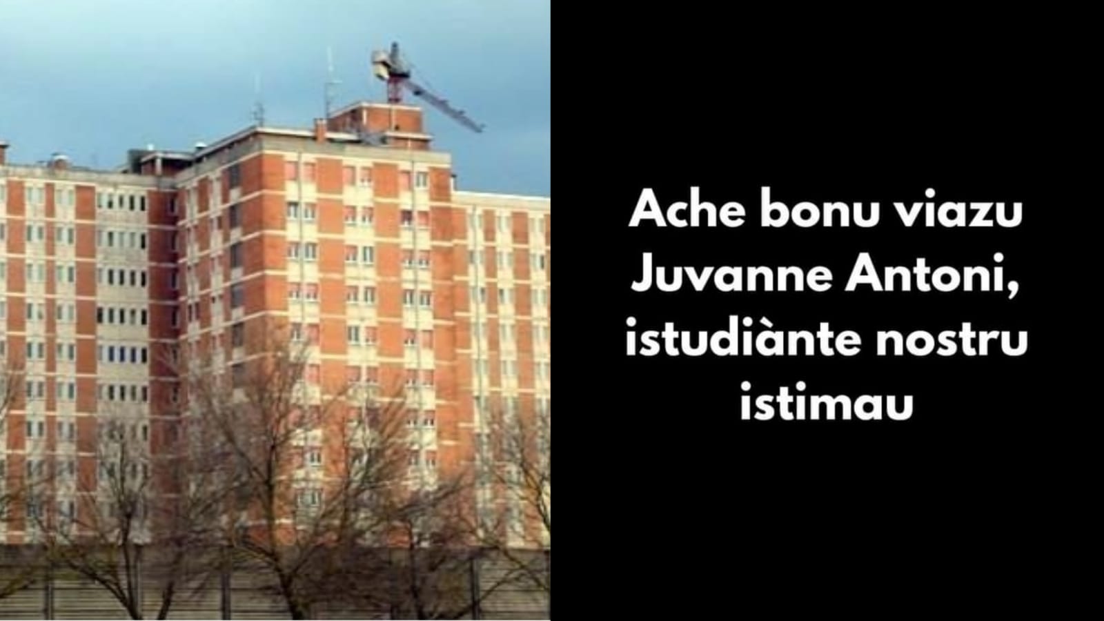 Orgosolo, muore a soli 17 anni per un aneurisma: addio a Giovanni Antonio Corgiangiu