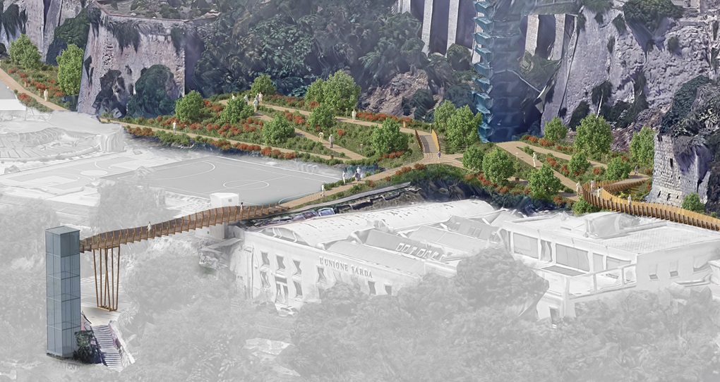 Cagliari, ok al collegamento tra Castello e Villanova: sì al ponte sopra viale Regina Elena