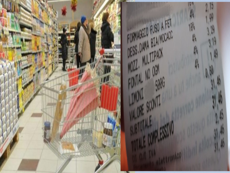 Cagliari, fine dei mini risparmi nei market: il latte a due euro “doppia” la birra, verdura a prezzi choc