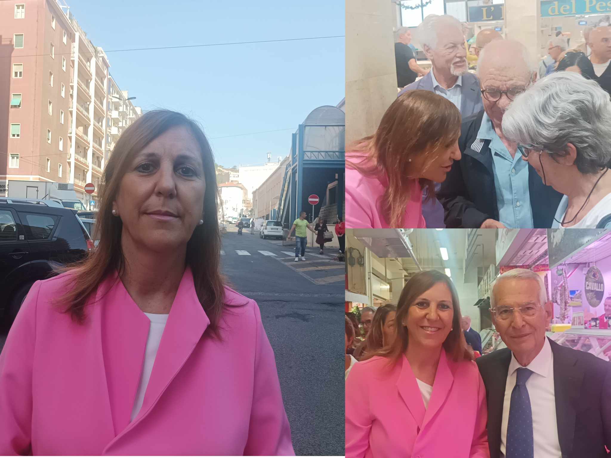 Cagliari, Alessandra Zedda a San Benedetto: “Nessun parcheggio tolto e niente trasferimento senza l’ok dei boxisti”