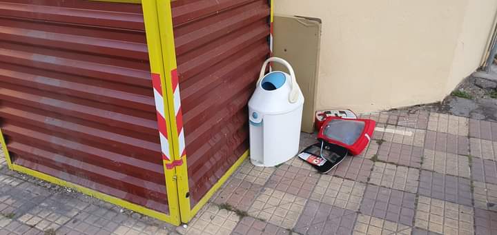 Monserrato, vandalizzato uno dei defibrillatori donati alla comunità