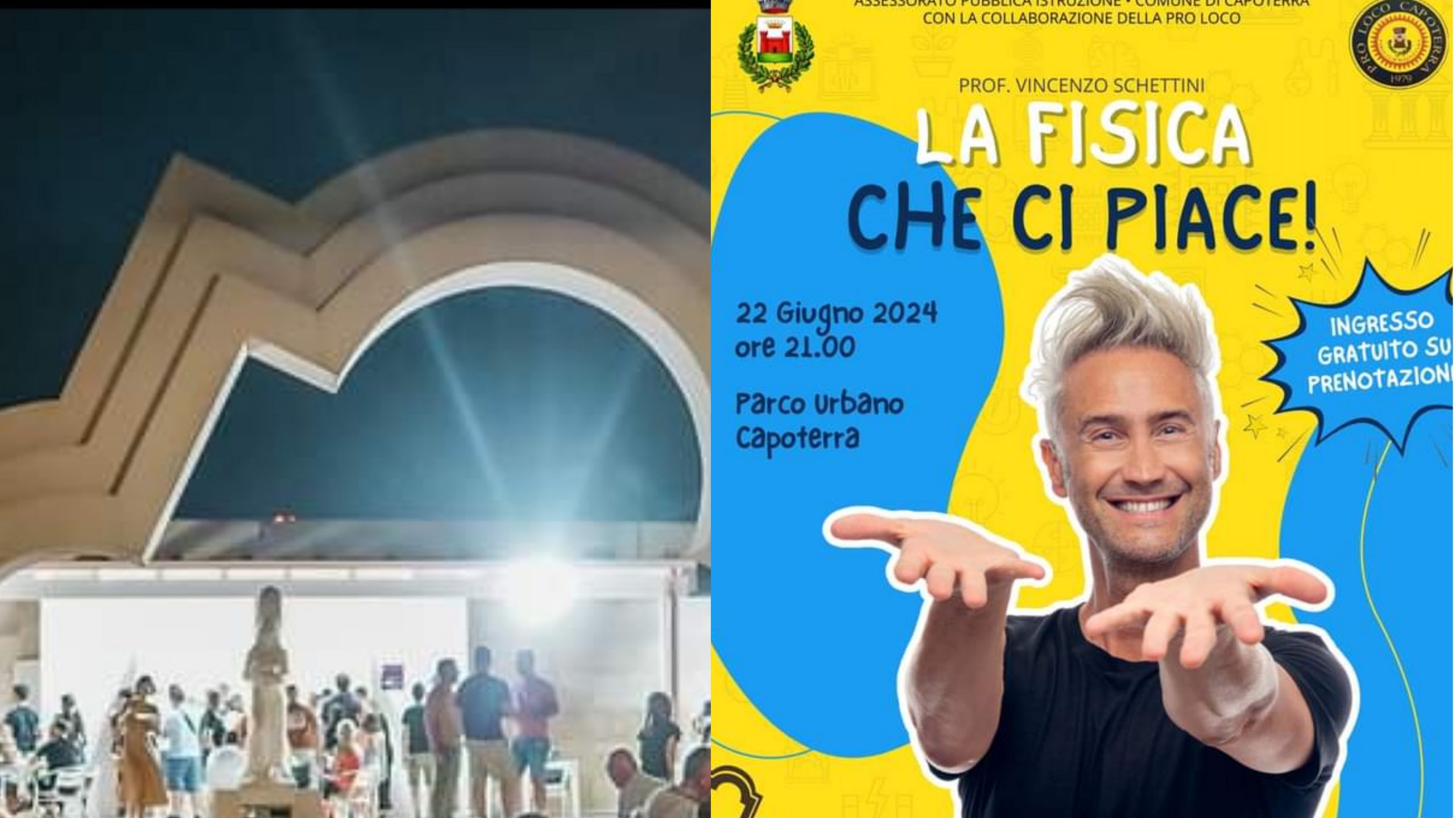 A Capoterra va in scena la fisica: i concetti di forza, energia e velocità spiegati da Vincenzo Schettini