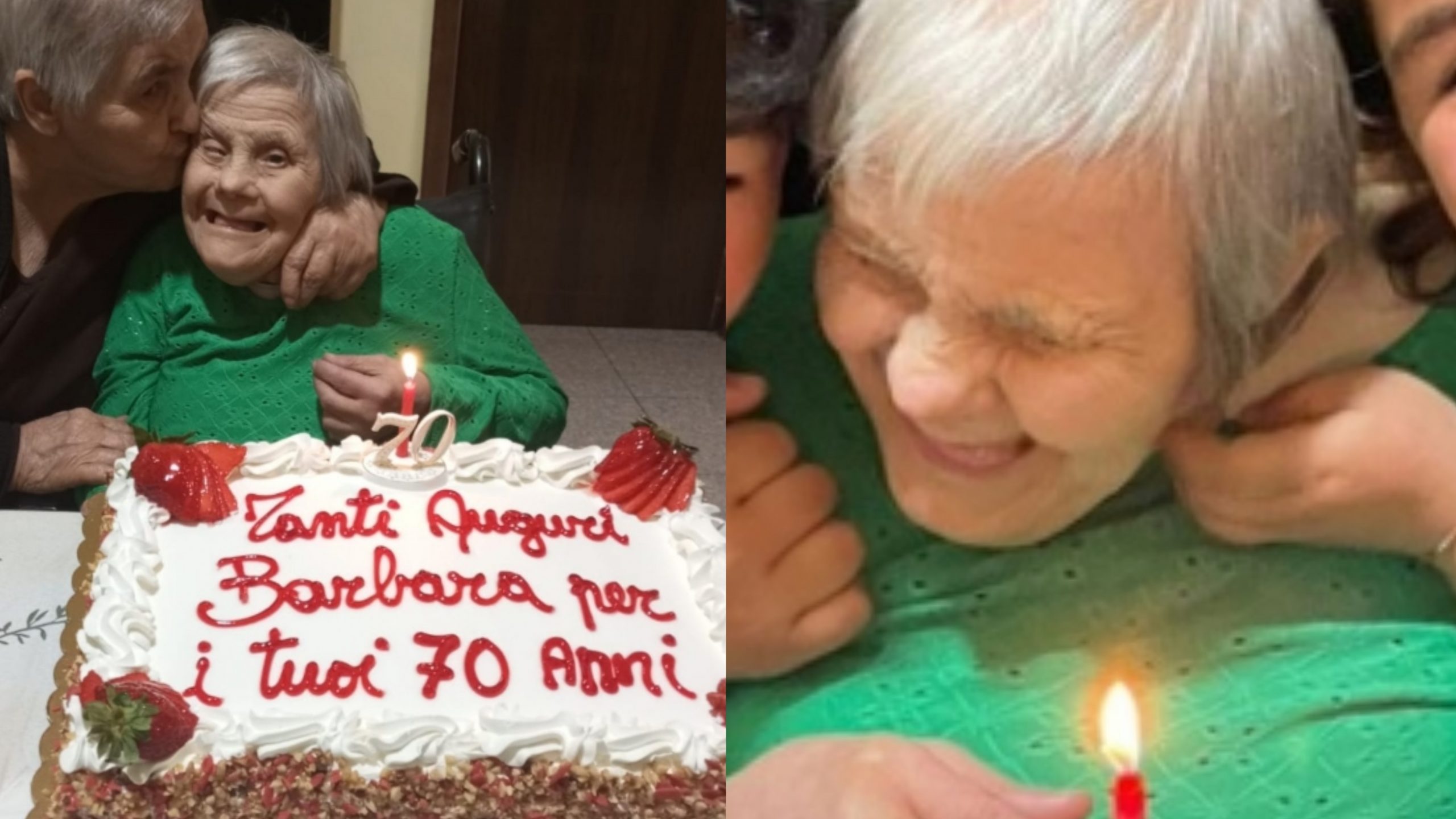 Gonnosfanadiga, compleanno speciale per Barbara: ha spento 70 candeline
