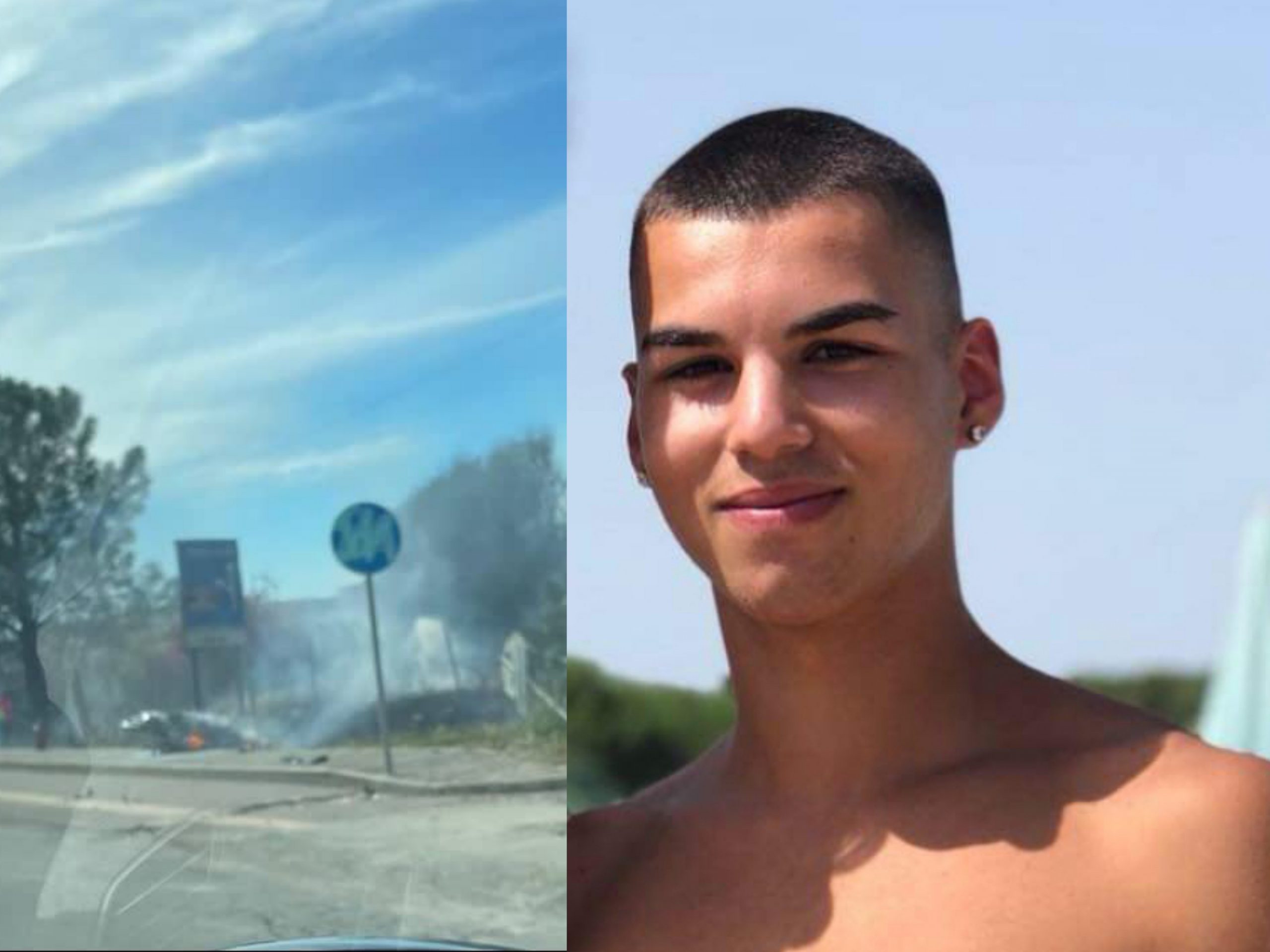 Sinnai piange Nicola Perra, morto a 22 anni nello schianto a Flumini di Quartu: “Tragedia immensa”