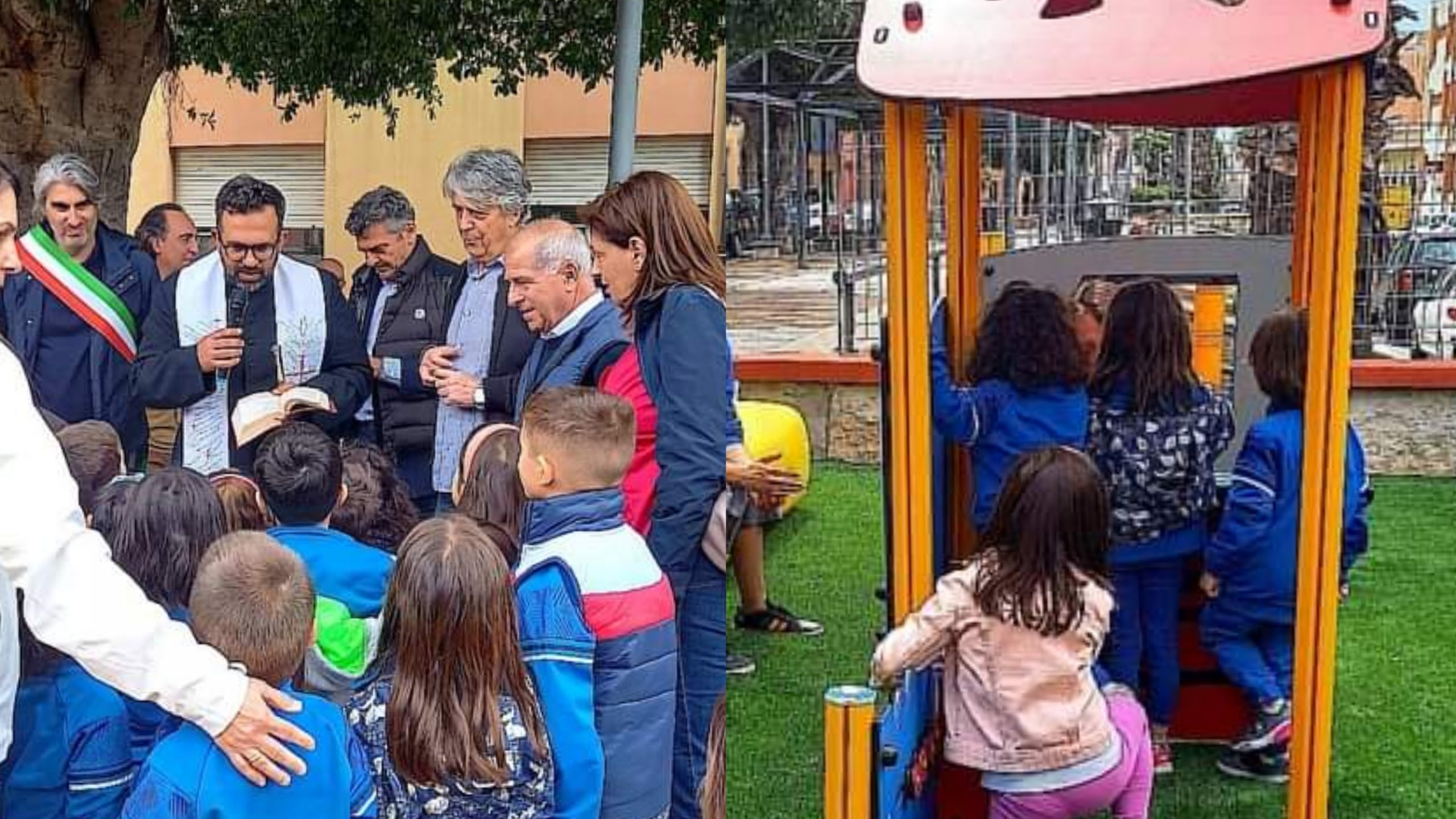 Monserrato, una nuova area giochi inclusiva nel salotto della città