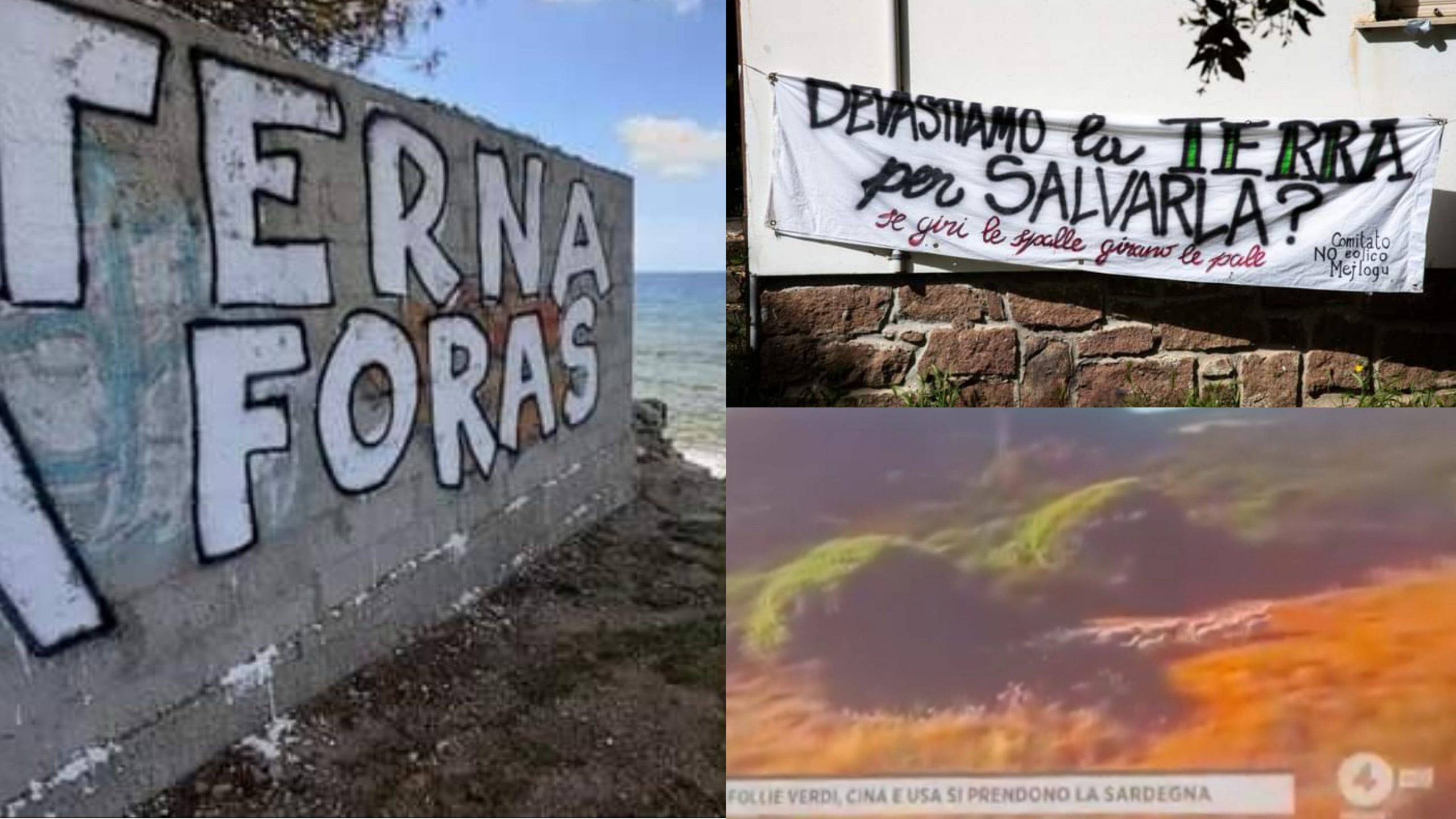 Sardegna, comitati contro la speculazione energetica sul piede di guerra