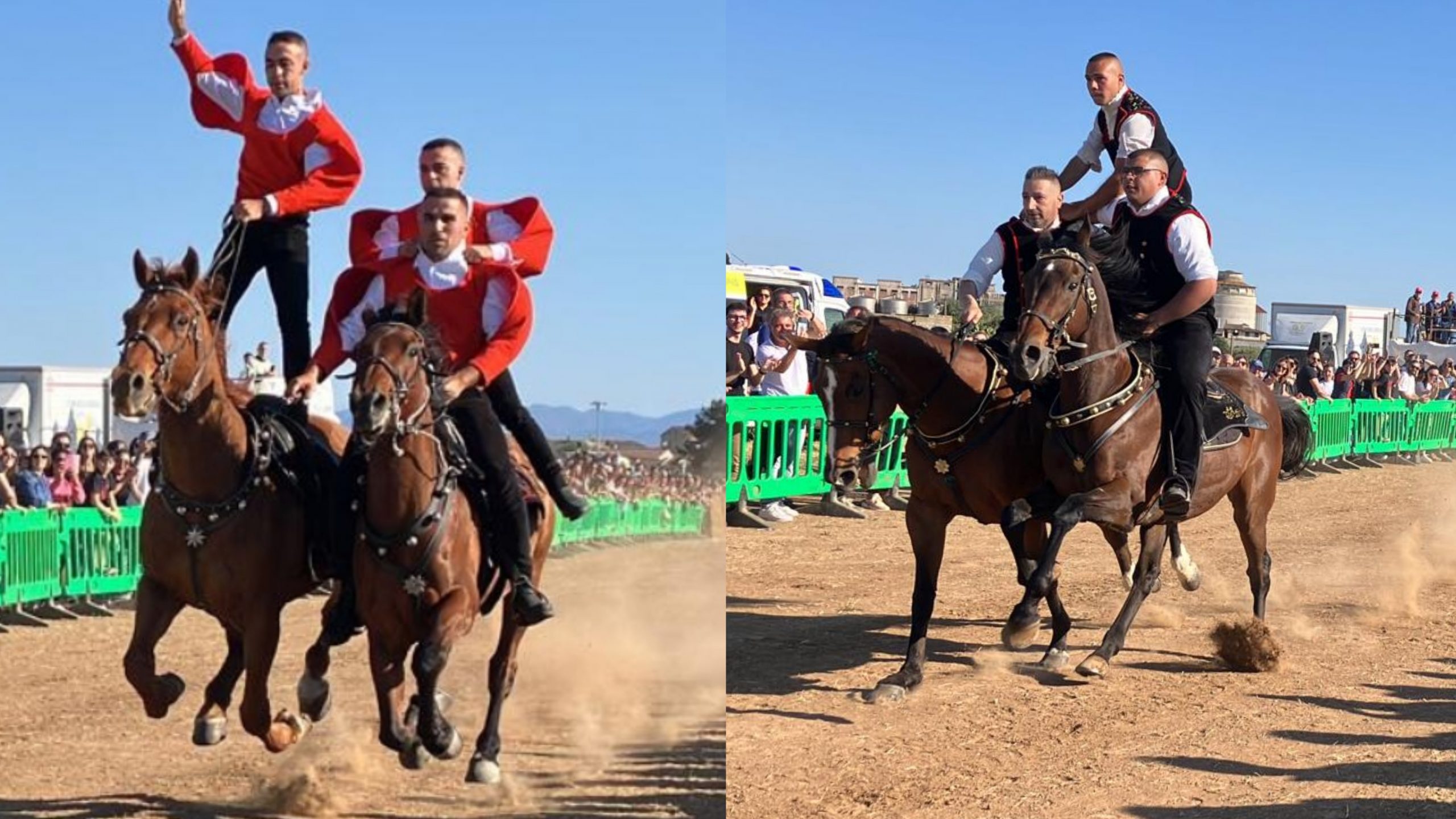 Serramanna, in centinaia per le pariglie di Sant’Isidoro