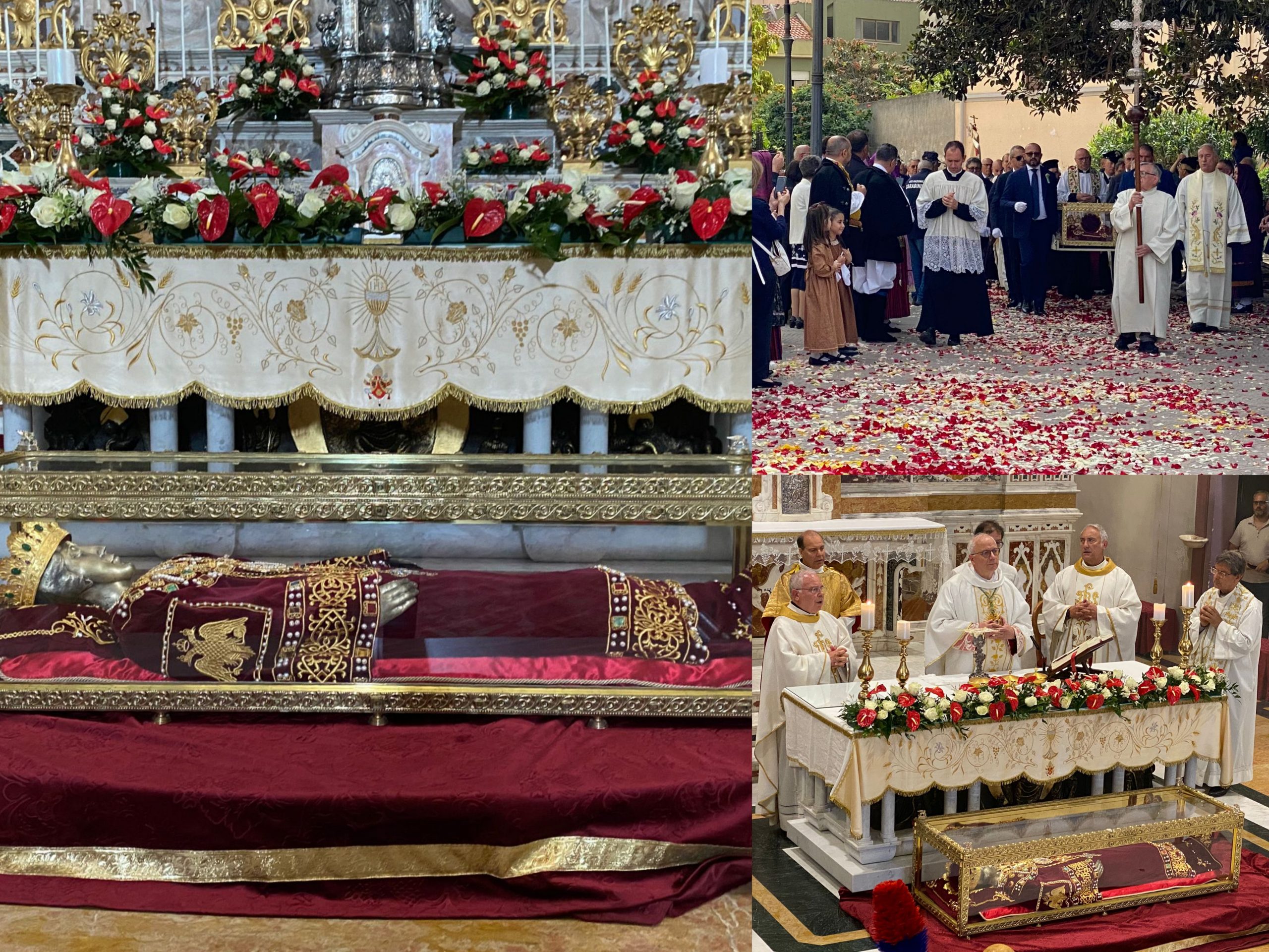 Quartu in festa, in migliaia per accogliere le reliquie di Sant’Elena: “Un momento storico”