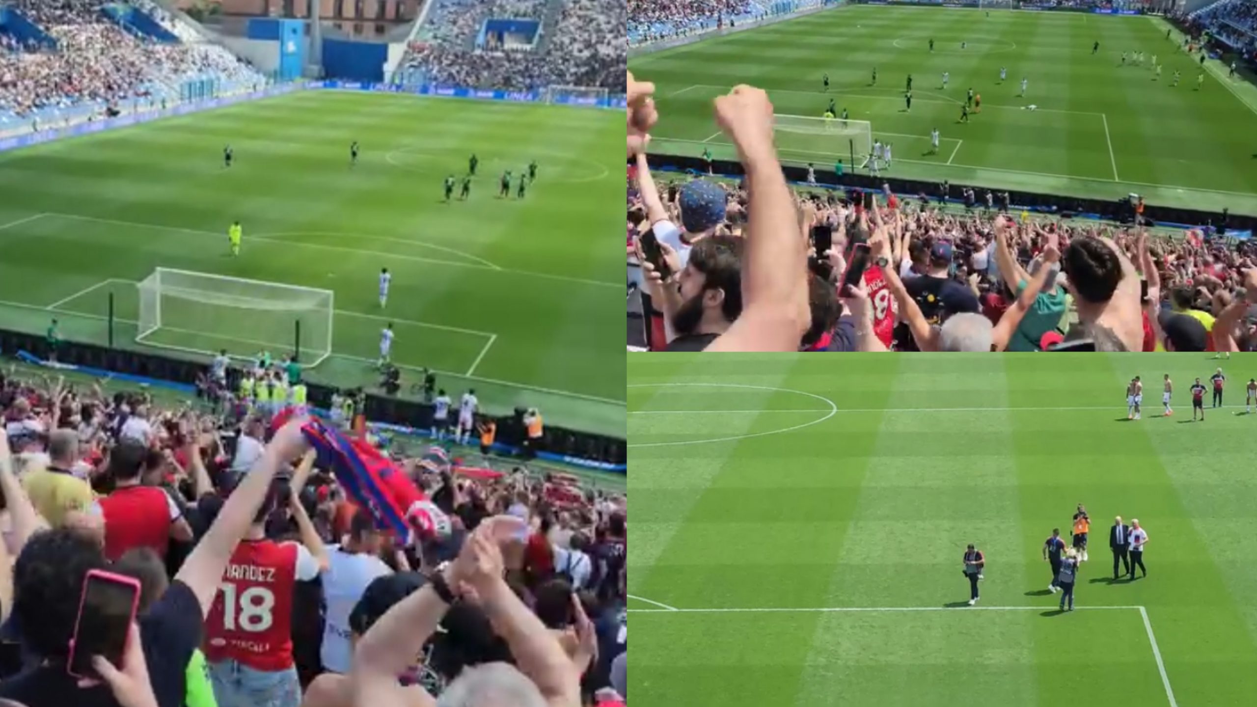 Il Cagliari di Ranieri ancora in seria A: tifosi in delirio per i rossoblù, caroselli per le strade della città