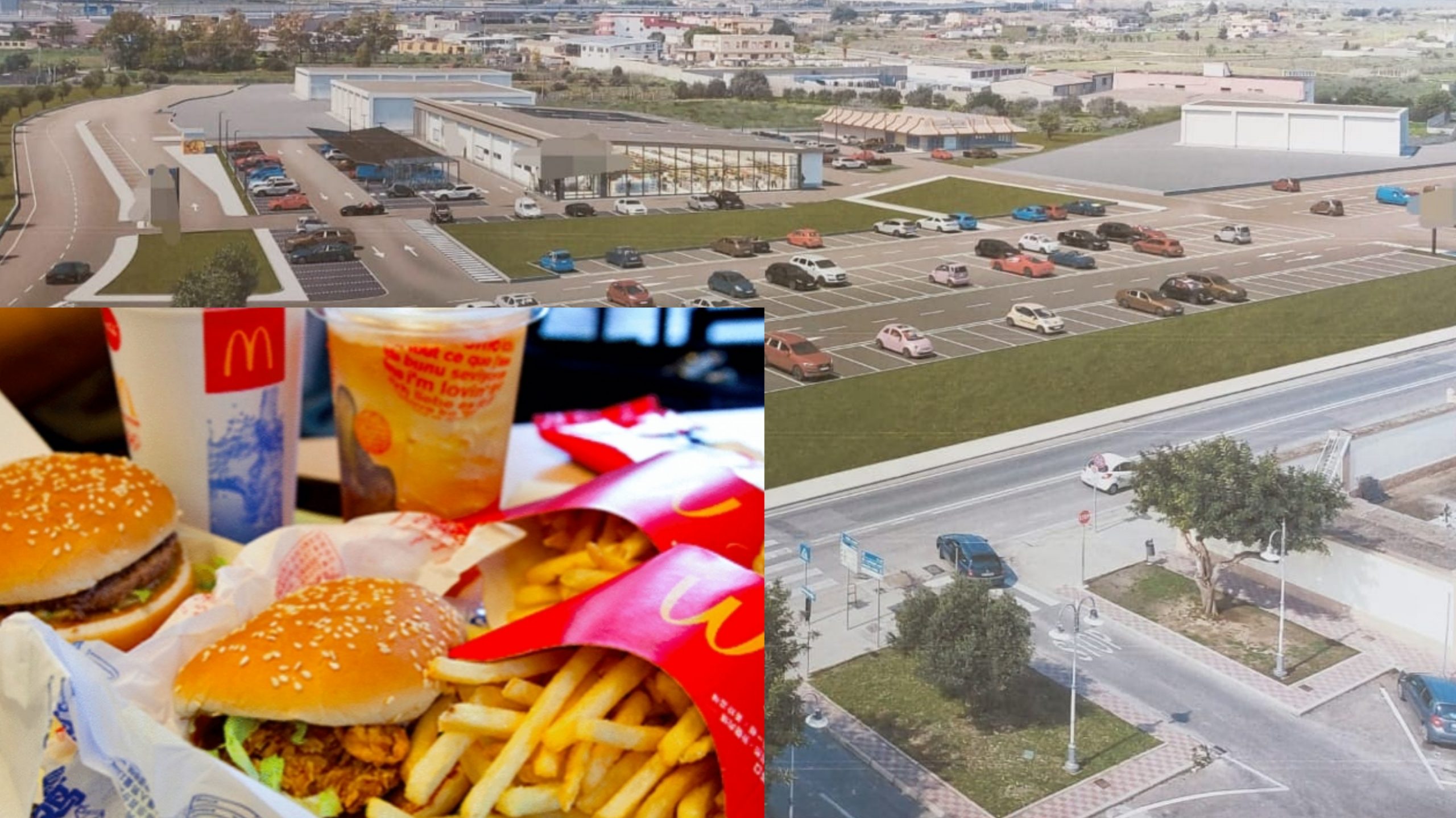 Il Mc Donald’s sbarca a Monserrato, al via il nuovo polo commerciale con un discount e un mega bricolage