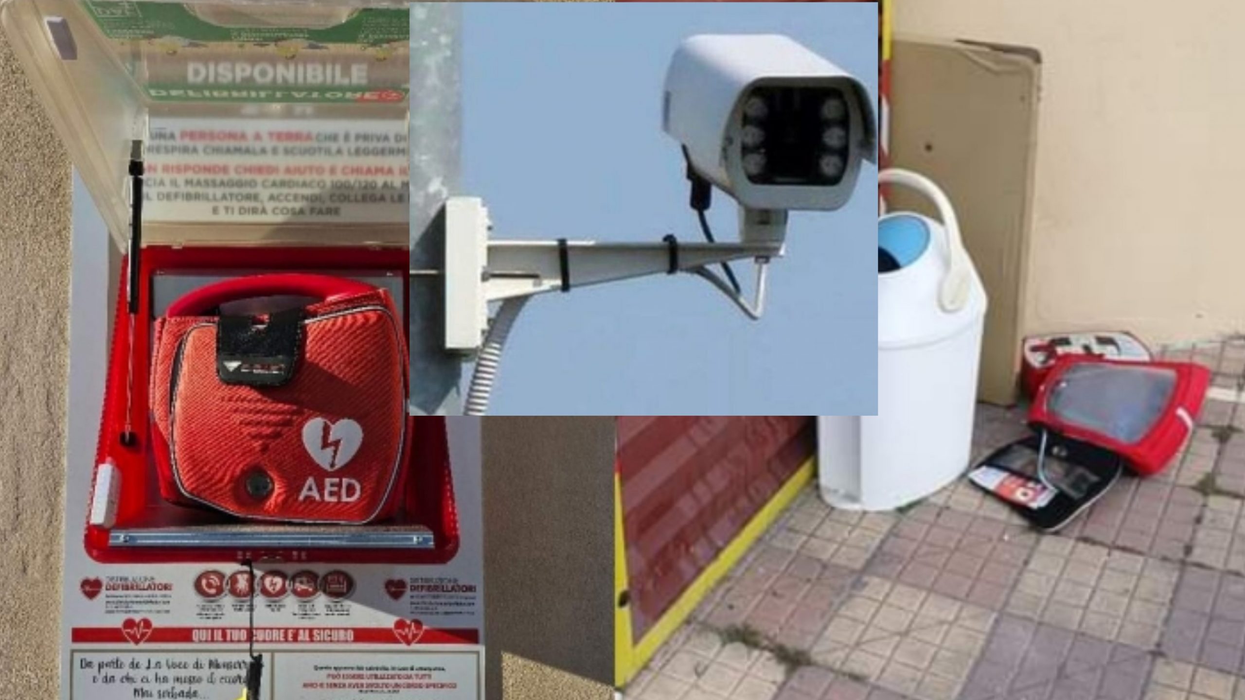 Monserrato, identificato il ladro del defibrillatore