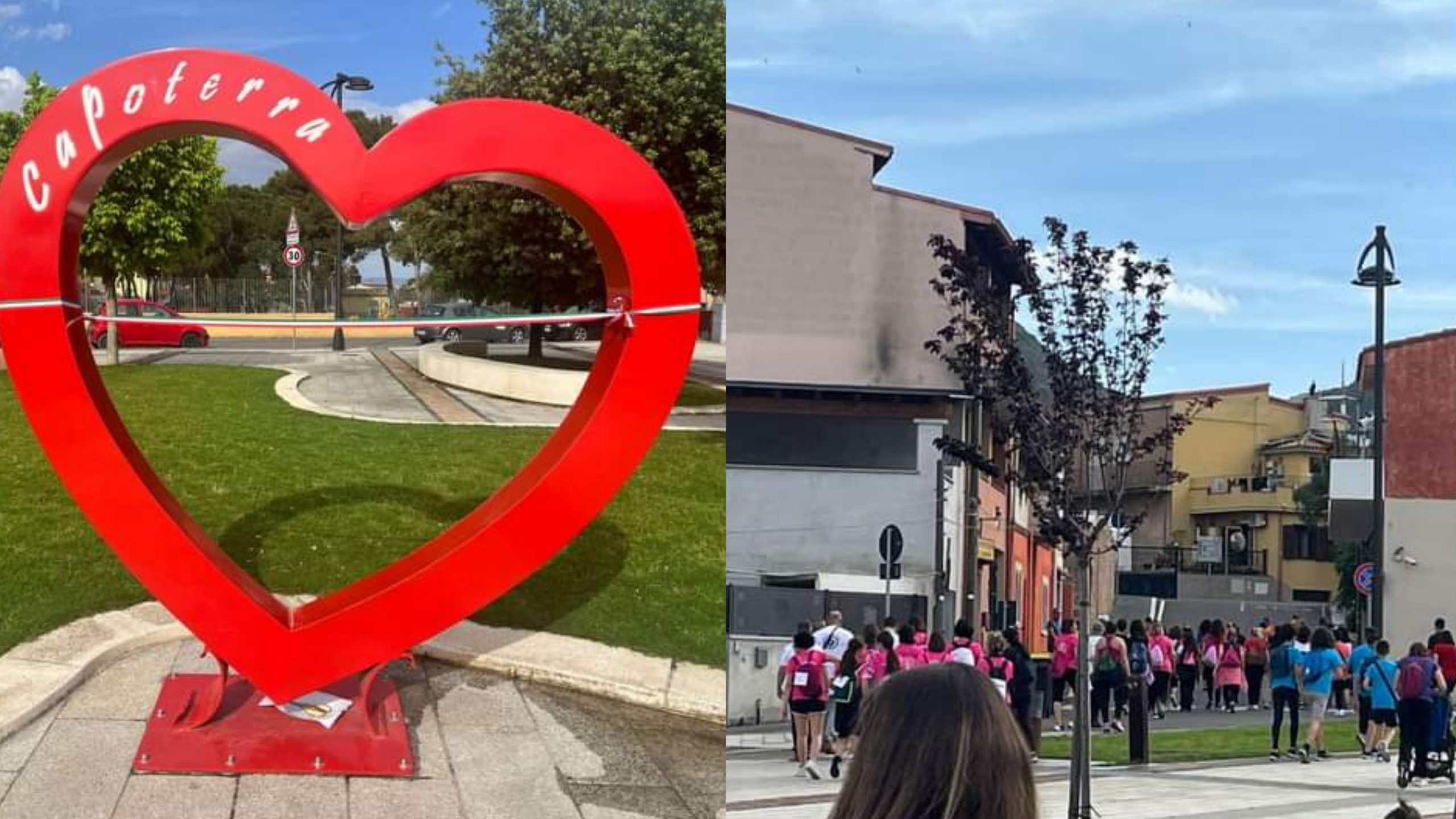 Capoterra, oltre 100 persone hanno partecipato alla “Corsa del Cuore”