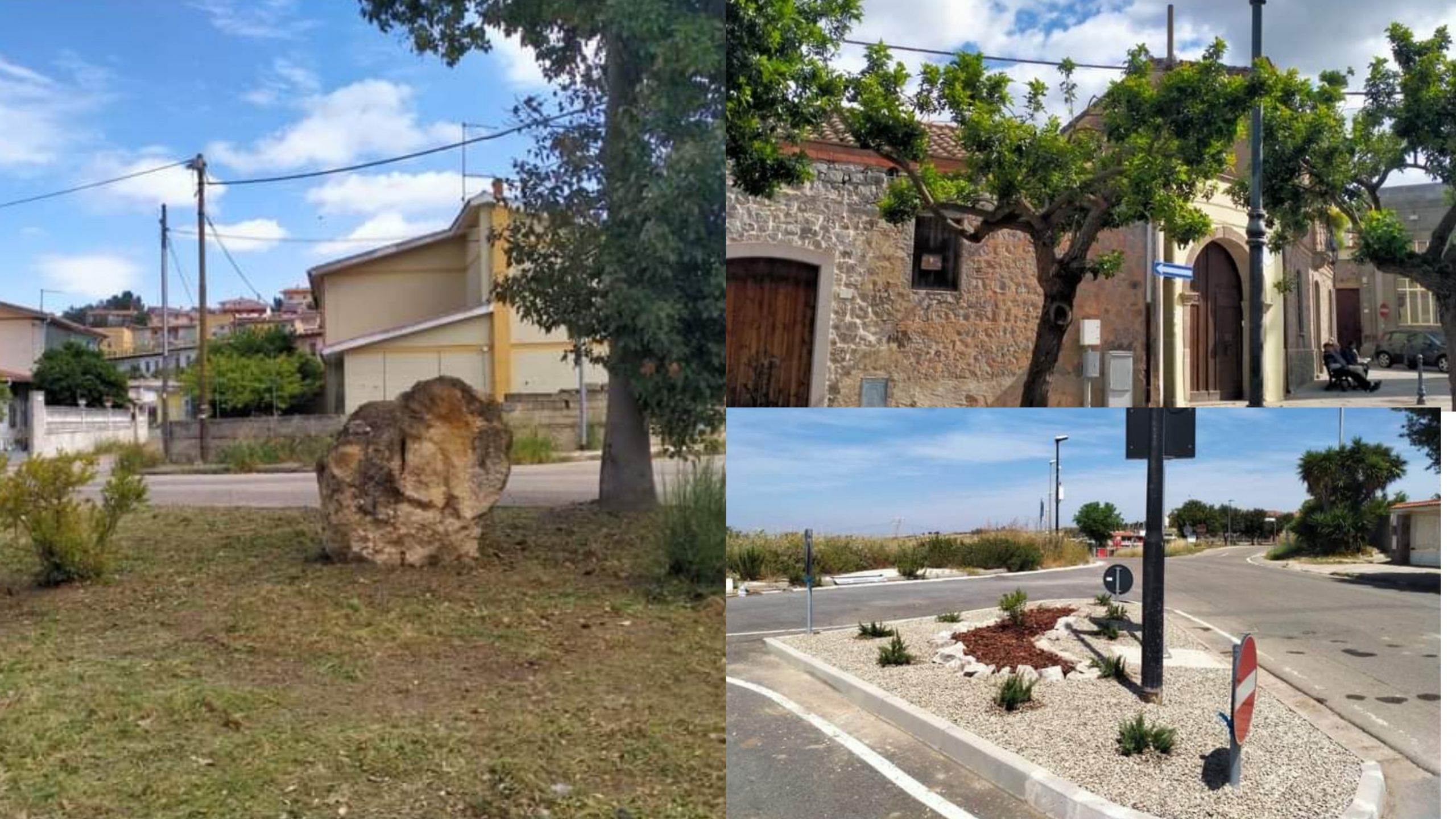 Serrenti si fa bella: nuovo decoro urbano con alberi e piante