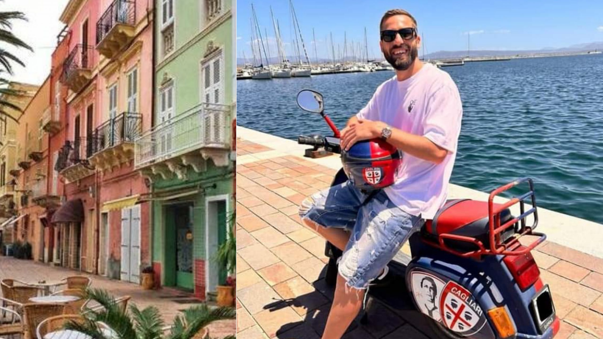 Il capitano Pavoletti anche in ferie sceglie la Sardegna