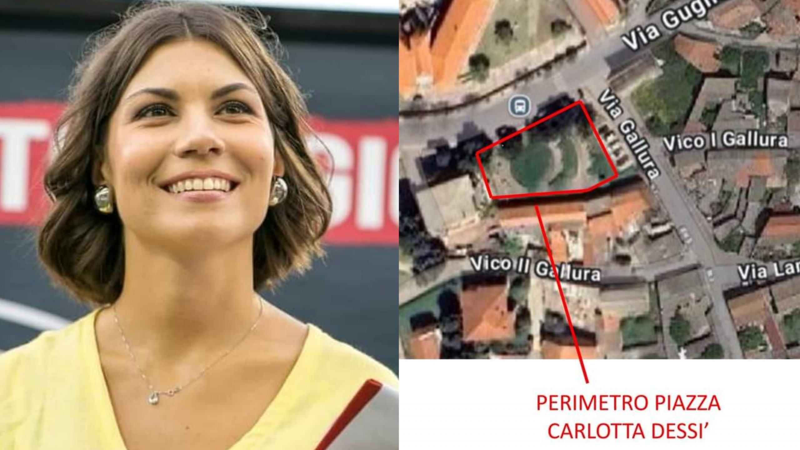 Gergei, una piazza del paese intitolata alla giornalista Carlotta Dessì