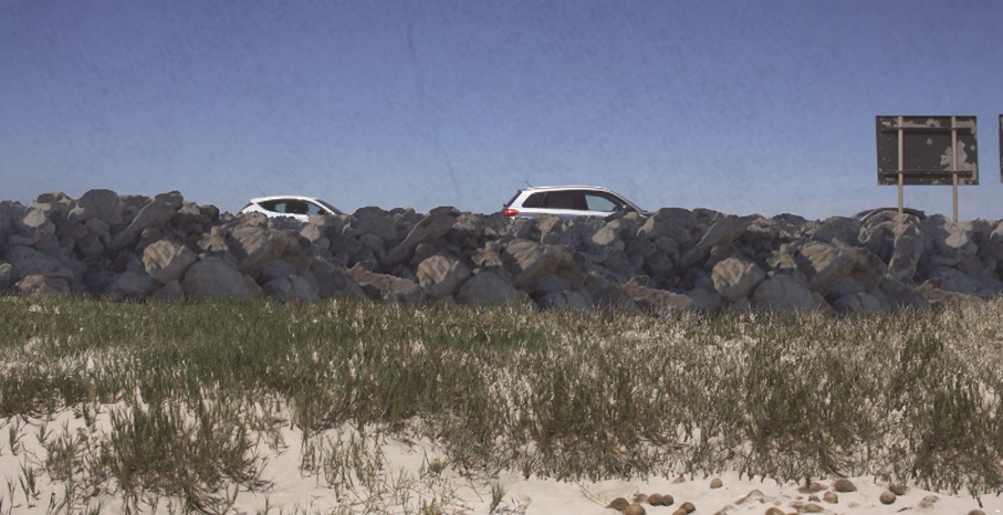 Cagliari, il mare si sta mangiando la 195 a Giorgino: una scogliera sulla spiaggia proteggerà la strada