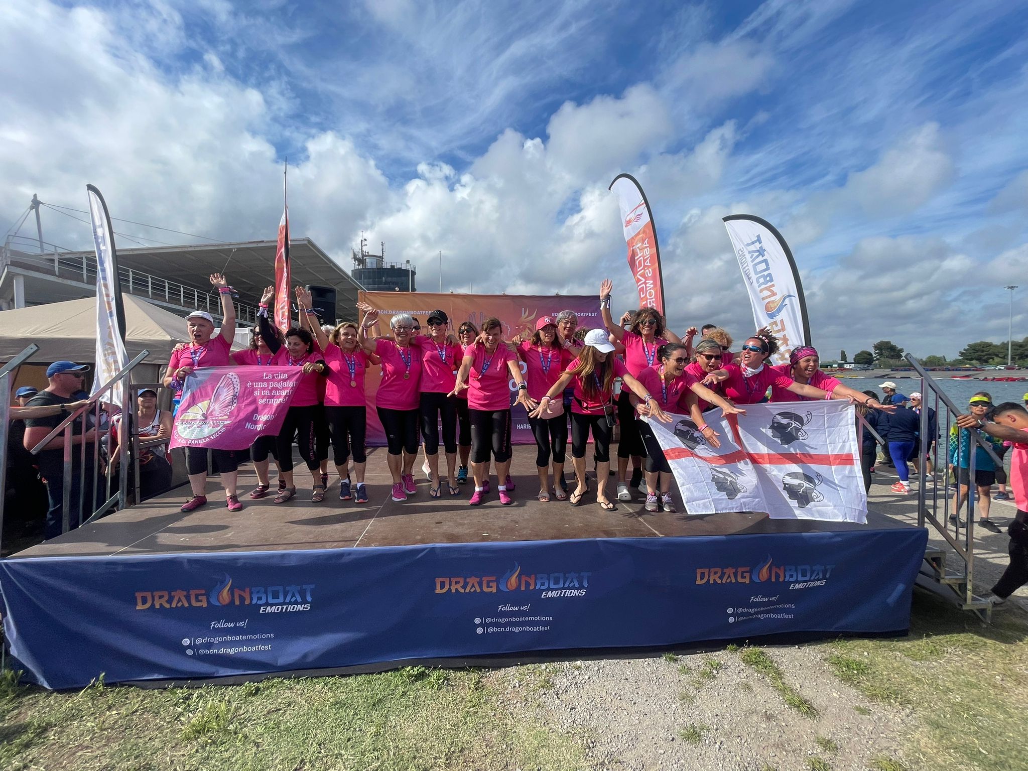 Le Karalis Pink rientrano da Barcellona con una medaglia di bronzo