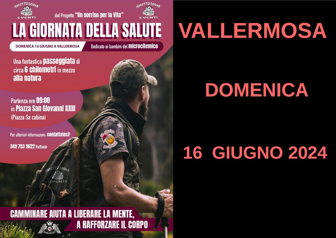 “La giornata della salute”: passeggiata a Vallermosa per aiutare i bimbi del Microcitemico