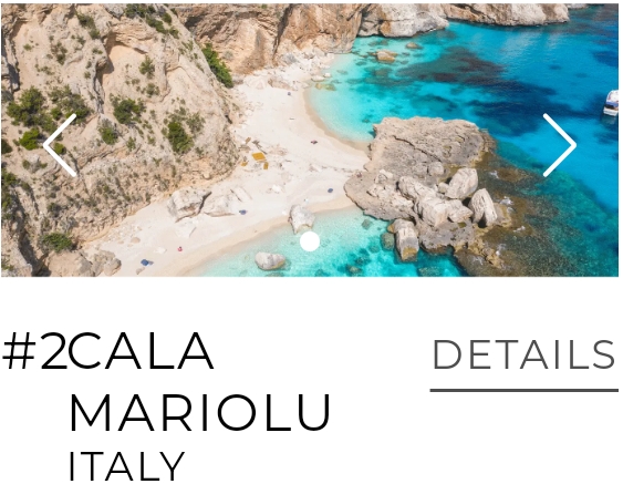 Cala Mariolu è la seconda spiaggia più bella al mondo