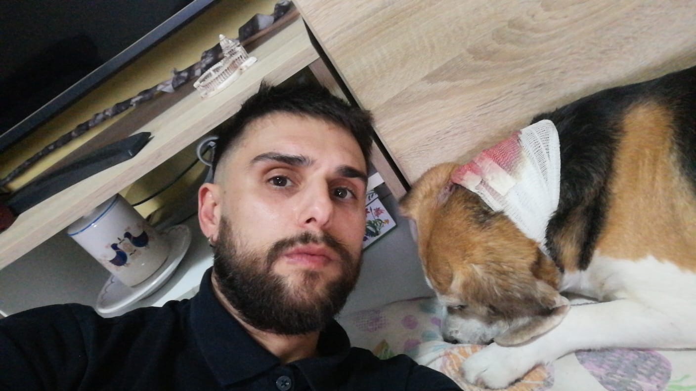 Dramma sfiorato a Monserrato: “Un Pitbull ha aggredito e ferito il mio cagnolino, papà è salvo per miracolo”