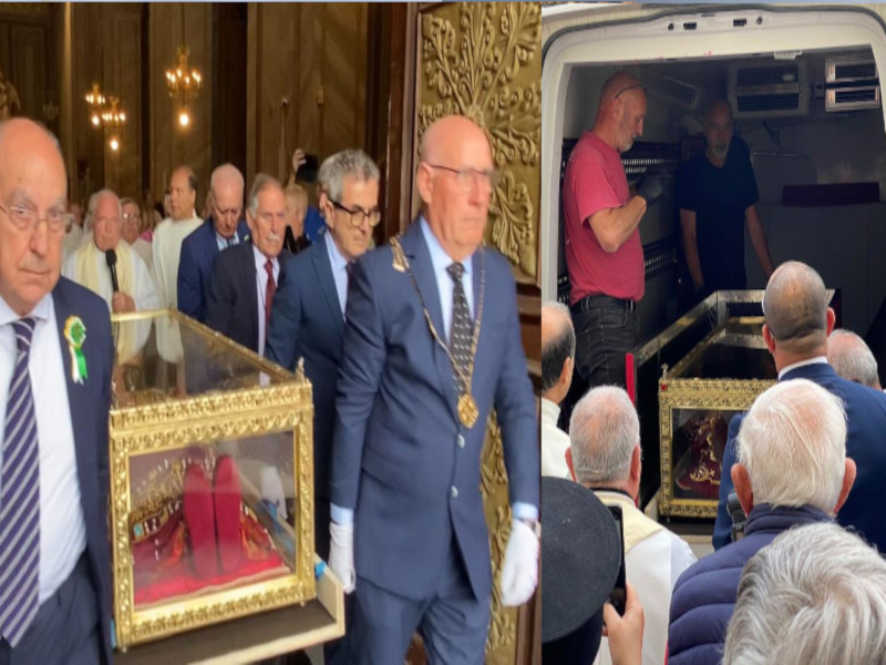 Quartu invasa da 25mila visitatori per le reliquie di Sant’Elena, trionfano fede e tradizione