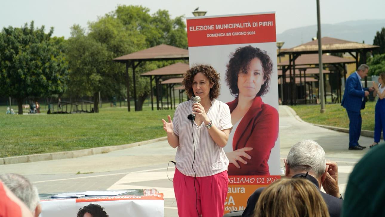 Pirri, la carica di Maria Laura Manca con Zedda: “Trasporti pubblici di notte tutto l’anno per non restare isolati”
