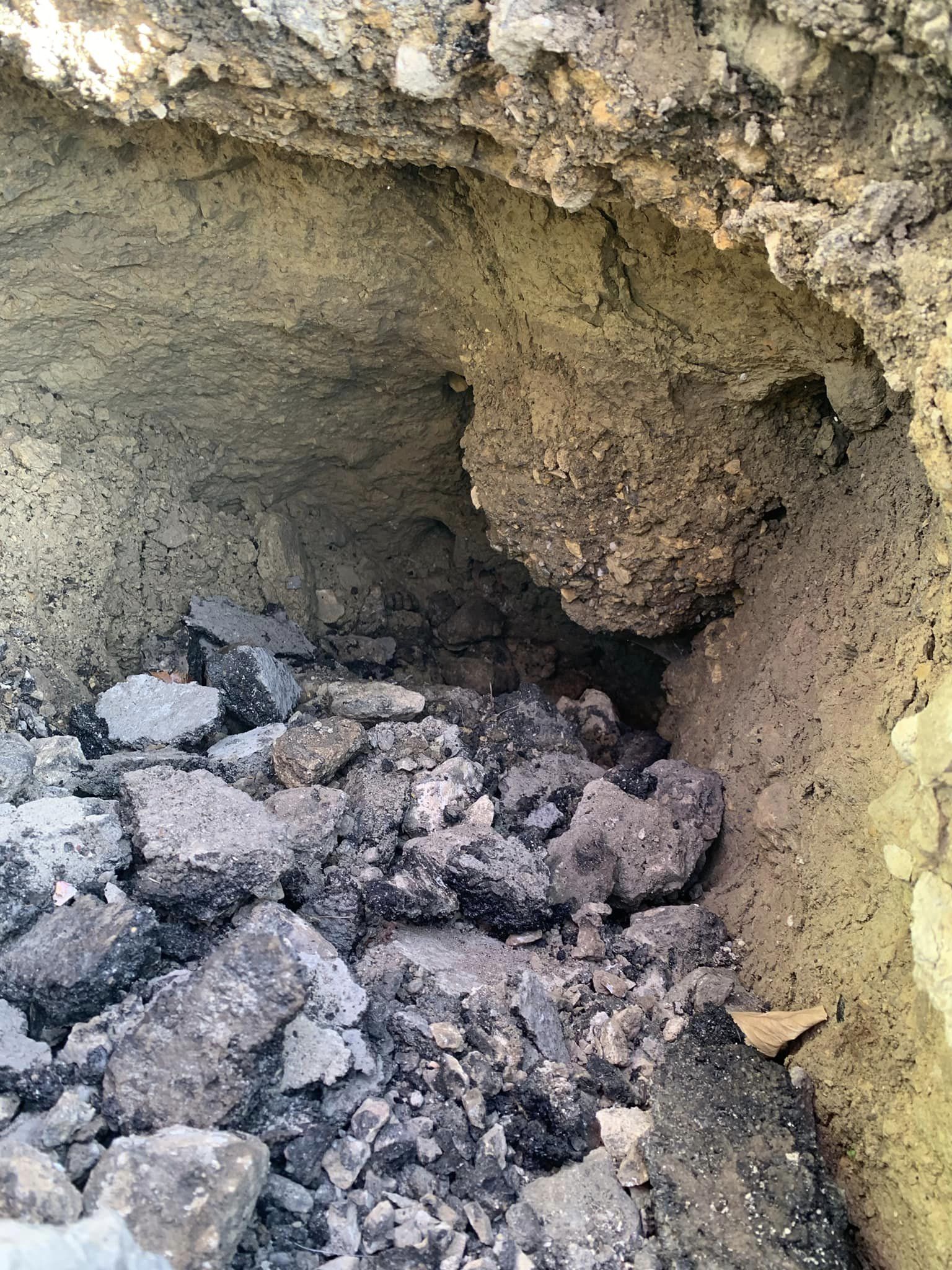 Cagliari, paura a Mulinu Becciu: sprofonda un tratto di via Bacu Abis