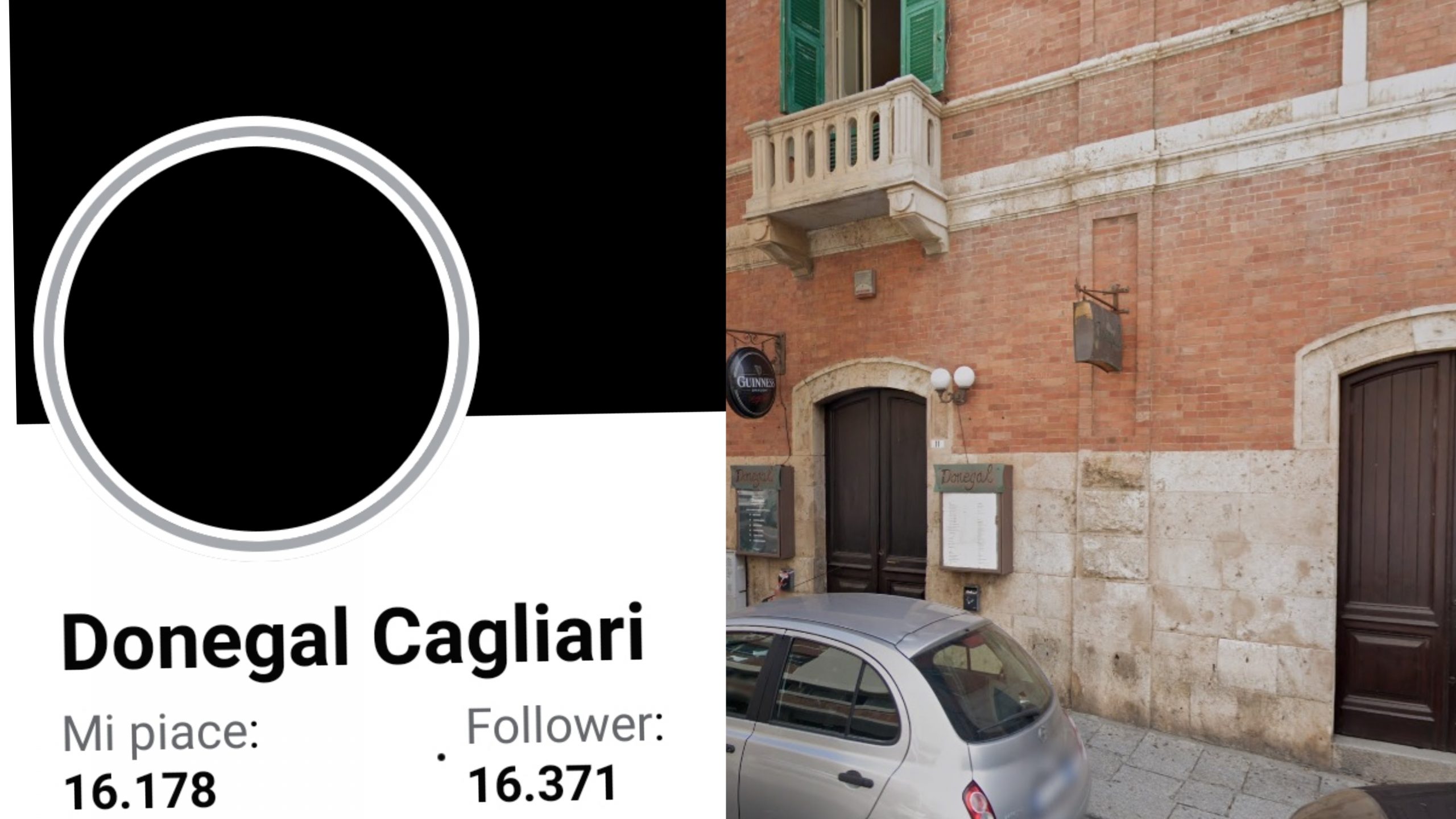 Cagliari sotto shock per la morte di Fabio Piga: una foto listata a lutto nella pagina del Donegal