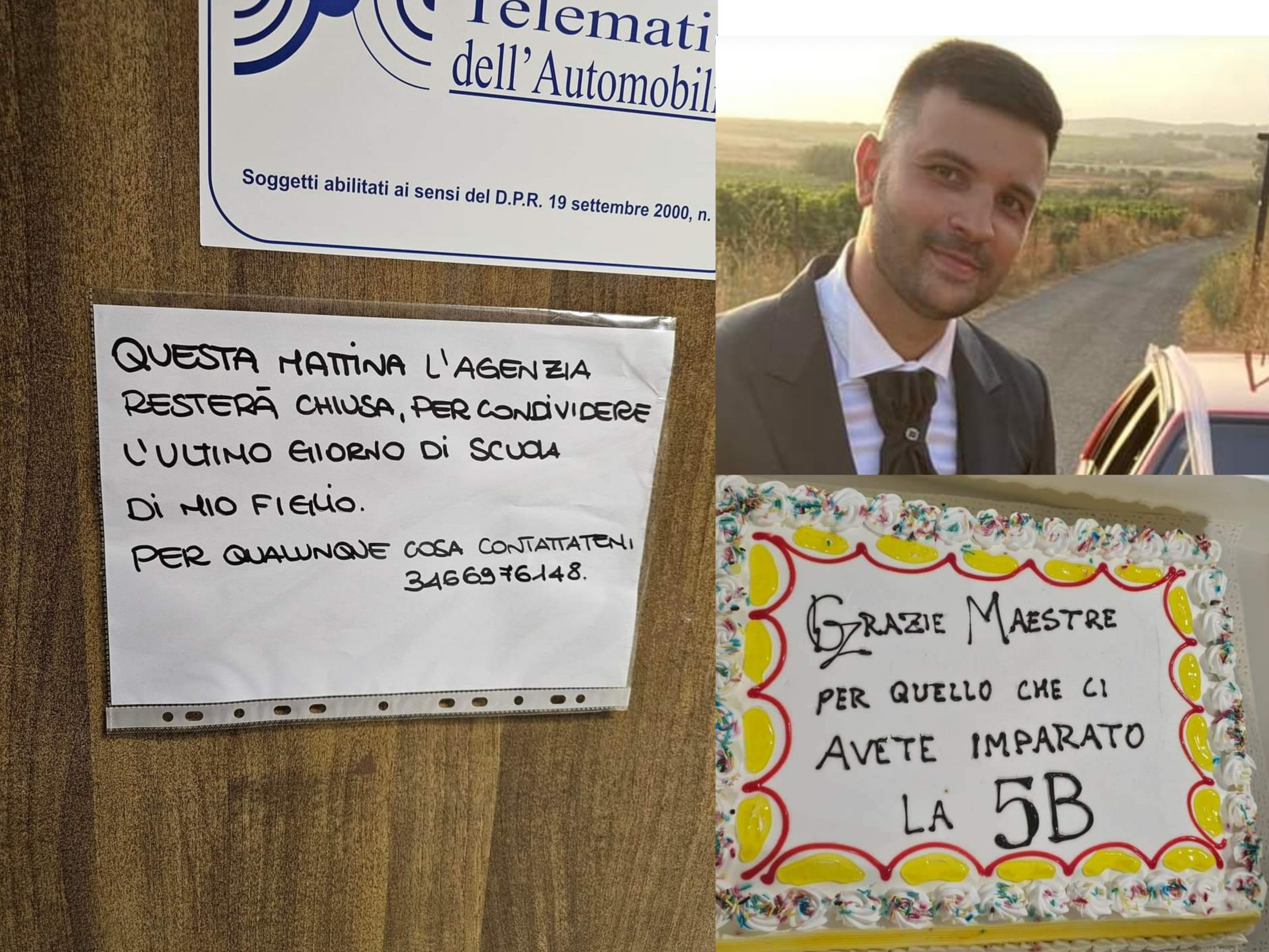 Papà di Monserrato sacrifica mezza giornata di lavoro per la recita del figlio: “Stare in ufficio non è l’unica priorità”