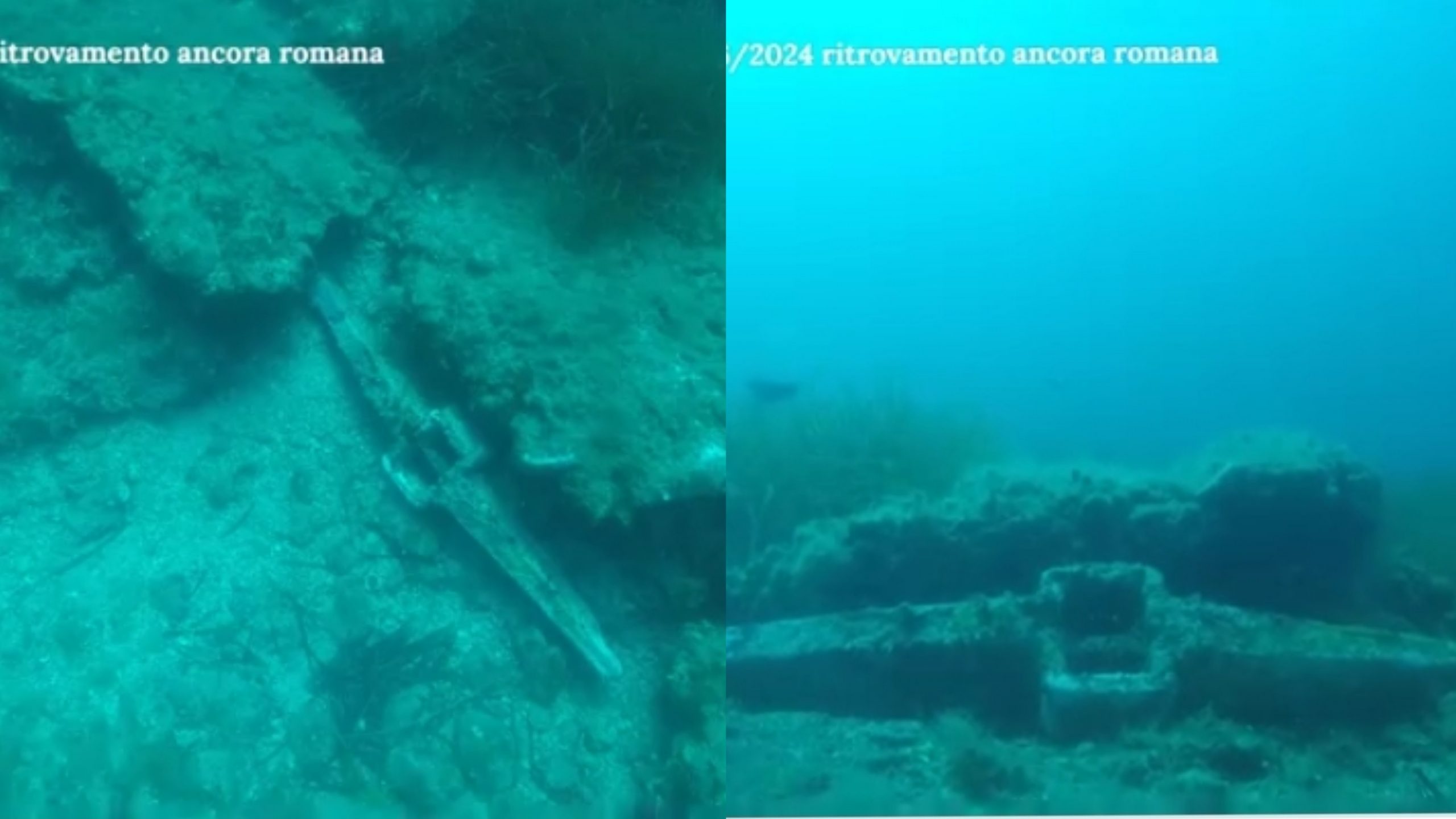 Un’ancora romana nei fondali di Castelsardo