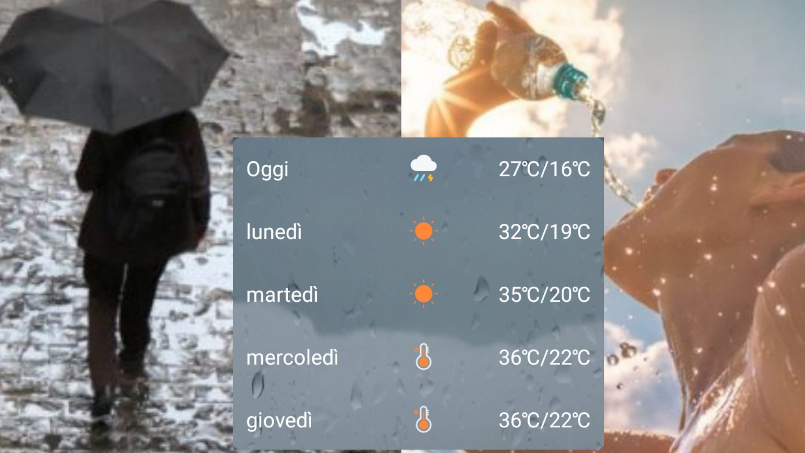 Cagliari: cielo grigio e temperature insolite, ma a breve sarà da bollino rosso