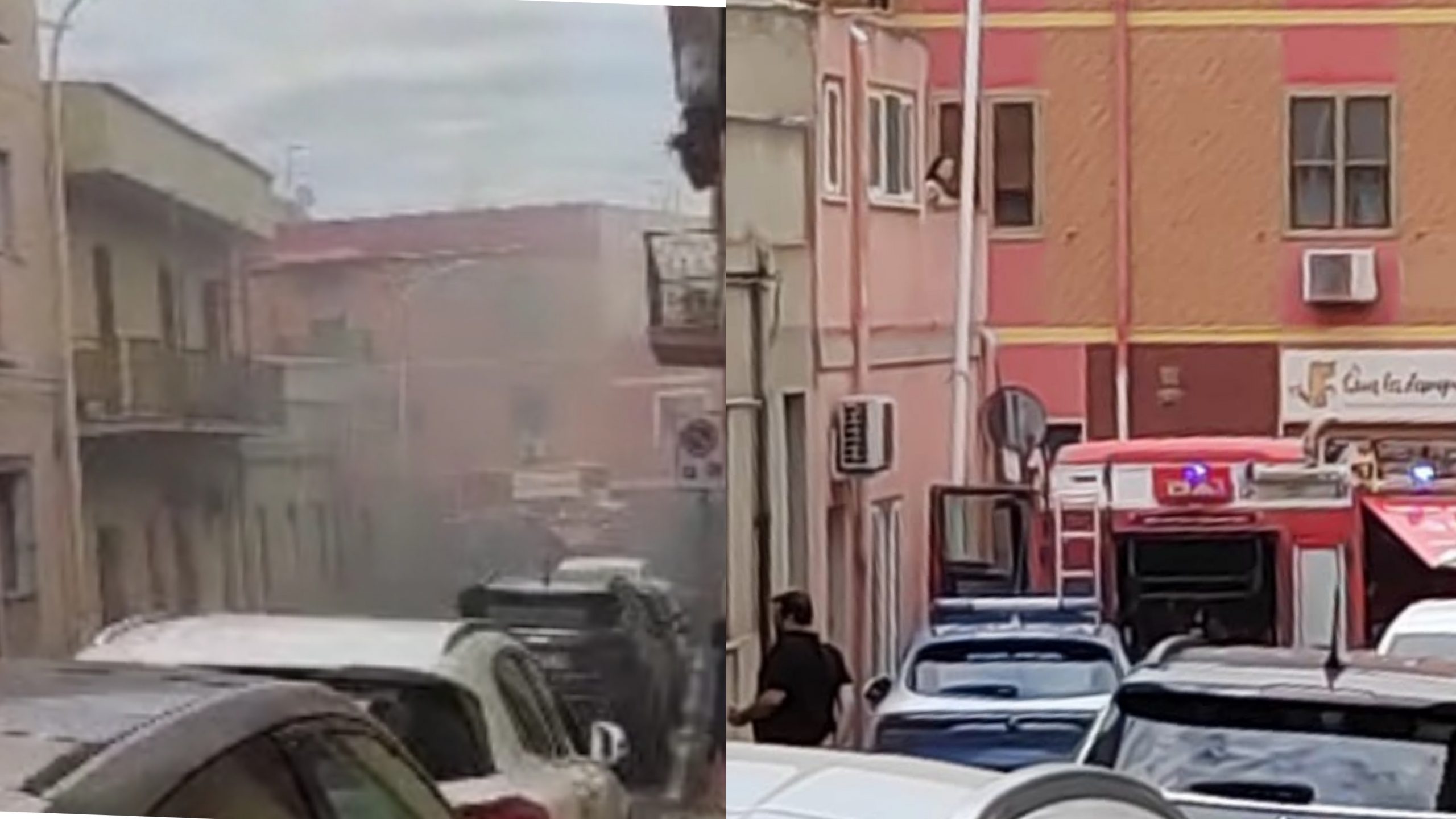Pirri, la pasticceria San Valentino in via Murat distrutta dalle fiamme: l’incendio divora lo storico locale