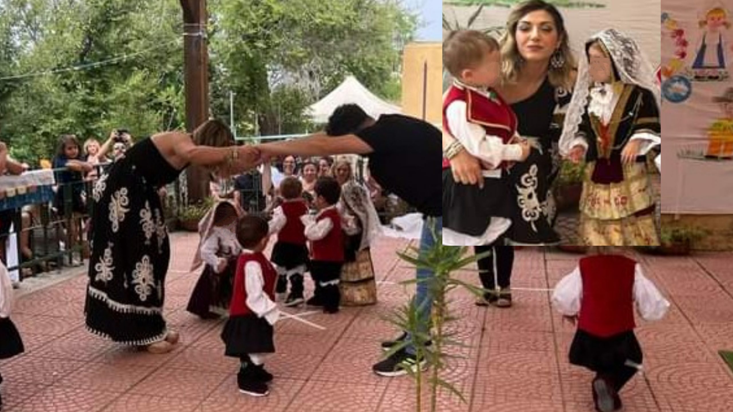 Maracalagonis, i piccoli del nido in costume sardo