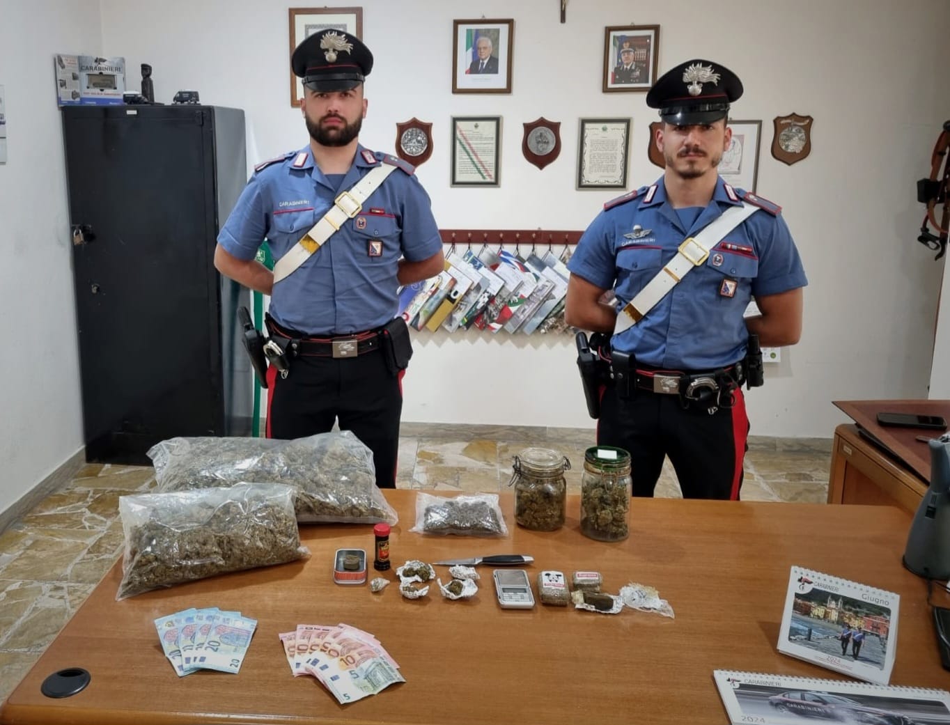 Guspini, un arresto per spaccio: la droga nascosta in un rudere abbandonato