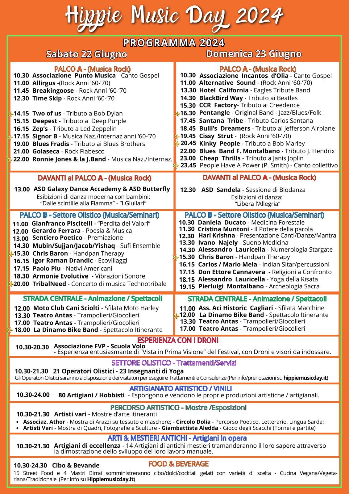 Pace, amore e libertà: a Serdiana torna il festival internazionale della musica hippie