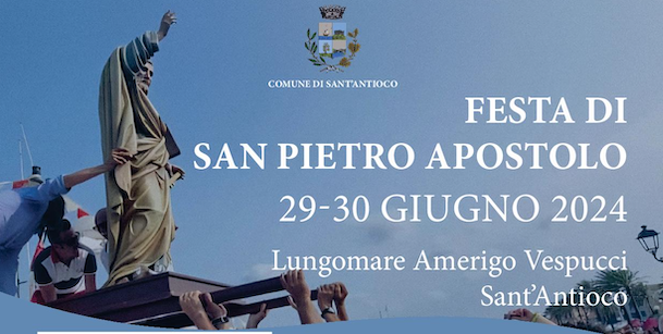 Festa di San Pietro, il 29 e il 30 giugno Sant’Antioco celebra il Patrono dei pescatori