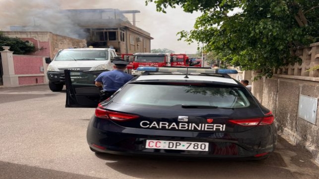 Maracalagonis, scatta la gara di solidarietà per gli anziani che hanno perso la casa nell’incendio