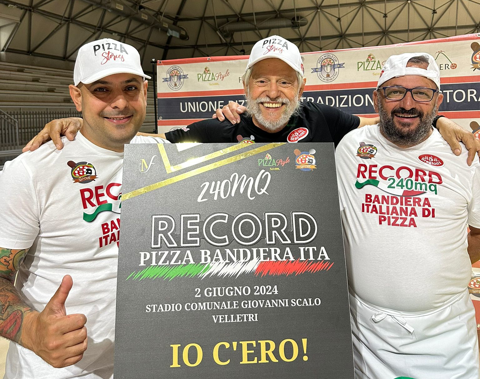 Pizza da record per la della Festa della Repubblica, alla ribalta nazionale i pizzaioli sardi Giorgio Marras e Cristian Tolu