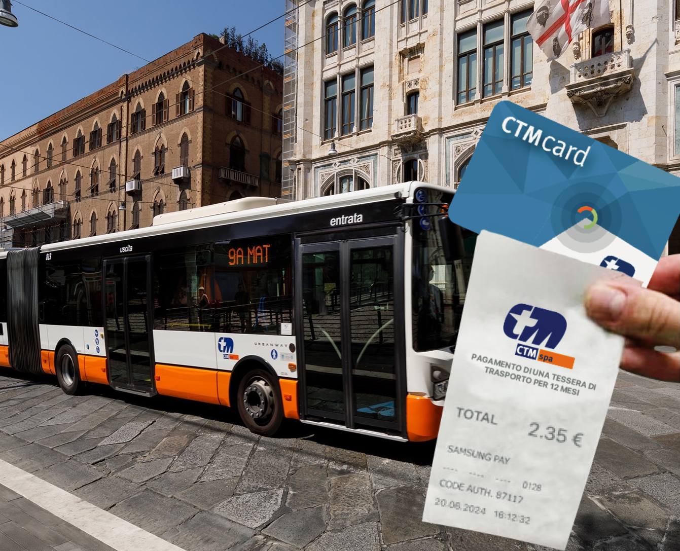 Cagliari, la falsa tessera del Ctm per viaggiare gratis un anno: “Attenzione viaggiatori, si tratta di una truffa”