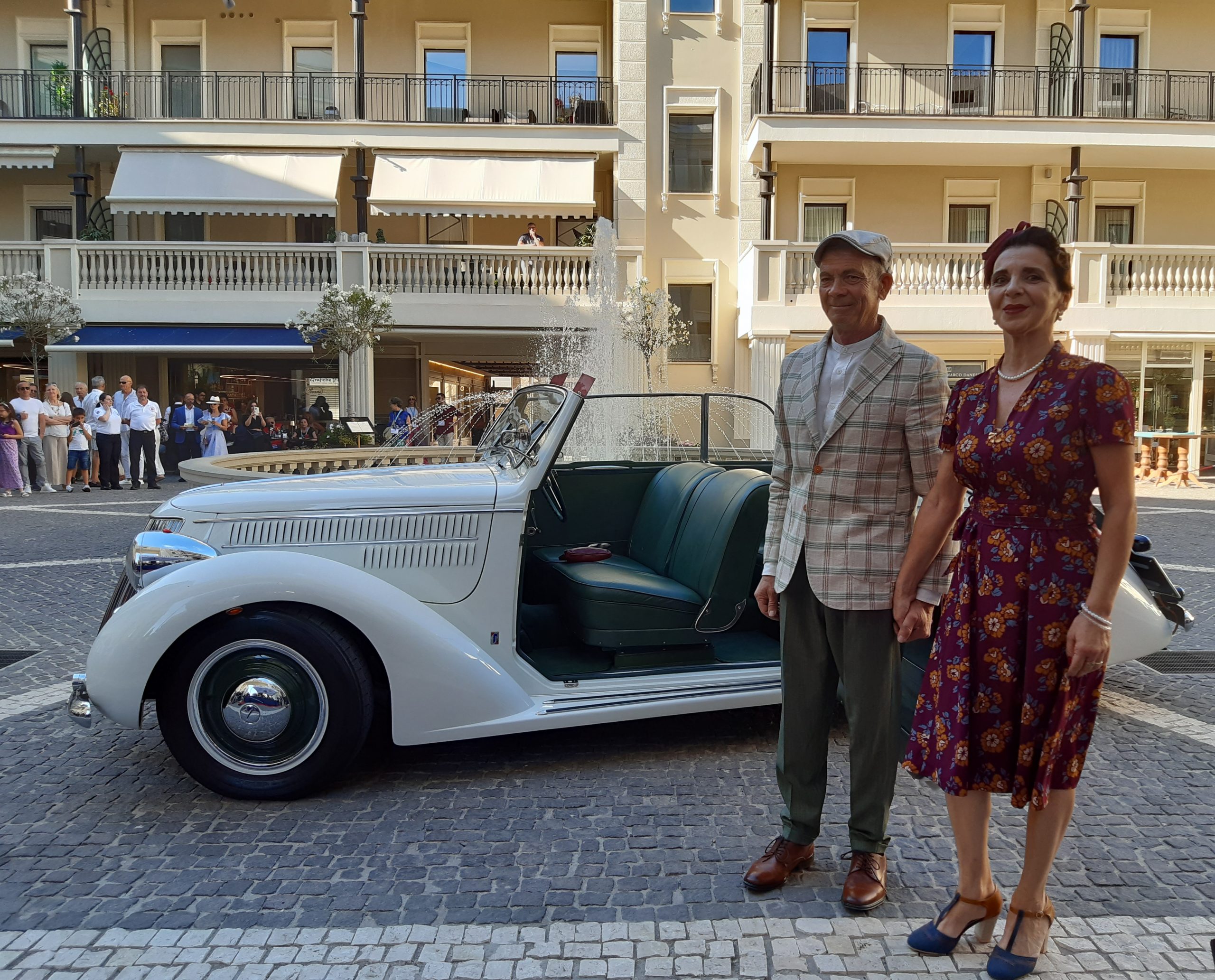 Straordinario successo del concorso d’eleganza per auto storiche a Palazzo Doglio