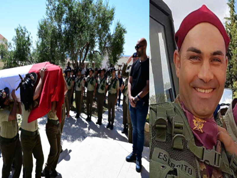 Il tricolore, il cappello piumato e gli squilli di tromba: l’addio di Sant’Anna Arresi a Stefano Pistis