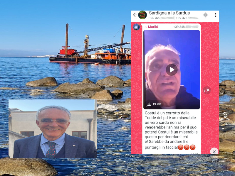 Quartu, bolla come “no vax” le tesi dei contrari al Tyrrhenian Link: insulti e minacce choc al sindaco Milia